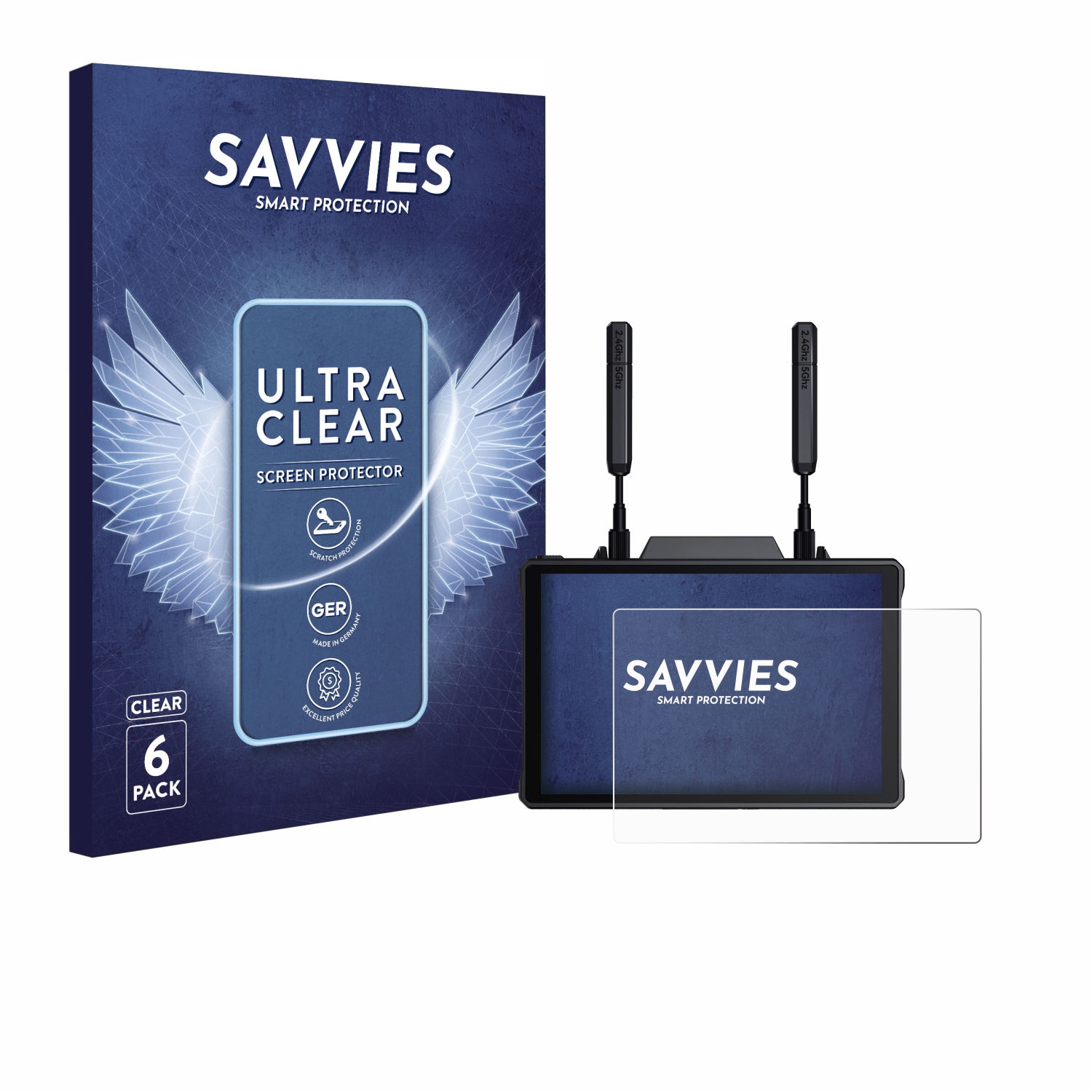 Protections D'écran Savvies Pour IiiF150 B2 - 6 Films PET Brillants - Neuf