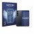 Vorderseite einer Produktverpackung mit dem Markenlogo Savvies. Daneben ist das Gerät Samsung Galaxy S25 (Display+Kamera) mit 