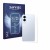Vorderseite einer Produktverpackung mit dem Markenlogo Savvies. Daneben ist das Gerät Samsung Galaxy S25 Edge (Rückseite) mit 