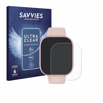 Face avant d’un emballage produit avec le logo de la marque Savvies. À côté, l’appareil Mingtawn T8 1.83