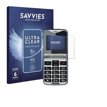 Parte frontale di una confezione del prodotto con il logo del marchio Savvies. Accanto è raffigurato il dispositivo bea-fon Fo
