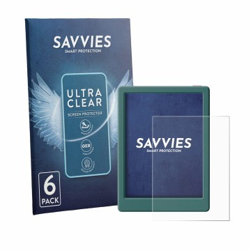Front side of a product packaging with the brand logo Savvies. Next to it is the device Musnap Neo C shown with the correspond