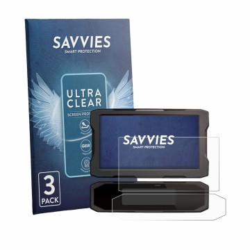 Vorderseite einer Produktverpackung mit dem Markenlogo Savvies. Daneben ist das Gerät Honda NT 1100 2025 mit dem zugehörigen D