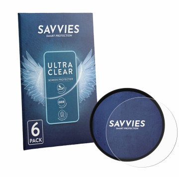 Front side of a product packaging with the brand logo Savvies. Next to it is the device Triumph Scrambler 900 2026 shown with 
