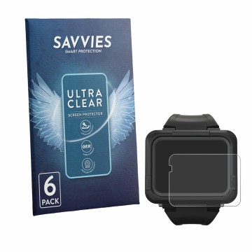 Vorderseite einer Produktverpackung mit dem Markenlogo Savvies. Daneben ist das Gerät Shearwater Peregrine TX mit dem zugehöri