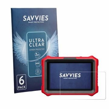 Vorderseite einer Produktverpackung mit dem Markenlogo Savvies. Daneben ist das Gerät KINGBOLEN K8 Elite mit dem zugehörigen D