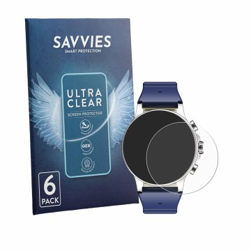 Parte frontal de un envase de producto con el logotipo de la marca Savvies. Al lado se muestra el dispositivo Imiki Holo Ultra