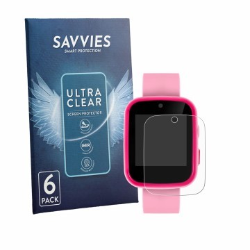 Vorderseite einer Produktverpackung mit dem Markenlogo Savvies. Daneben ist das Gerät Tikkers ATK1084 1.4