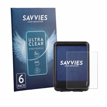 Parte frontale di una confezione del prodotto con il logo del marchio Savvies. Accanto è raffigurato il dispositivo OHFAMO IC3