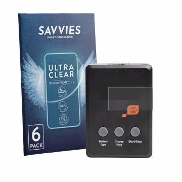 Parte frontale di una confezione del prodotto con il logo del marchio Savvies. Accanto è raffigurato il dispositivo Spektrum S