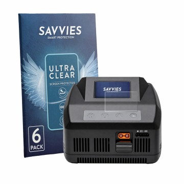 Parte frontale di una confezione del prodotto con il logo del marchio Savvies. Accanto è raffigurato il dispositivo Spektrum S