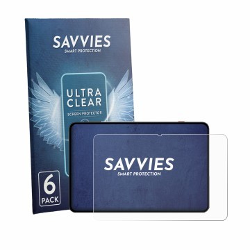 Parte frontale di una confezione del prodotto con il logo del marchio Savvies. Accanto è raffigurato il dispositivo RedMagic A