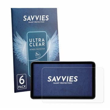 Parte frontale di una confezione del prodotto con il logo del marchio Savvies. Accanto è raffigurato il dispositivo Portkeys L