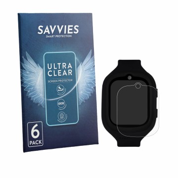 Front side of a product packaging with the brand logo Savvies. Next to it is the device SoyMomo Space 4.0 shown with the corre