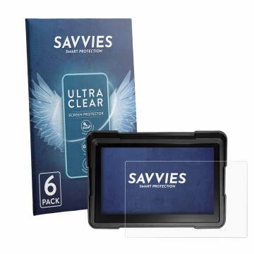 Vorderseite einer Produktverpackung mit dem Markenlogo Savvies. Daneben ist das Gerät LICHENGTAI 7