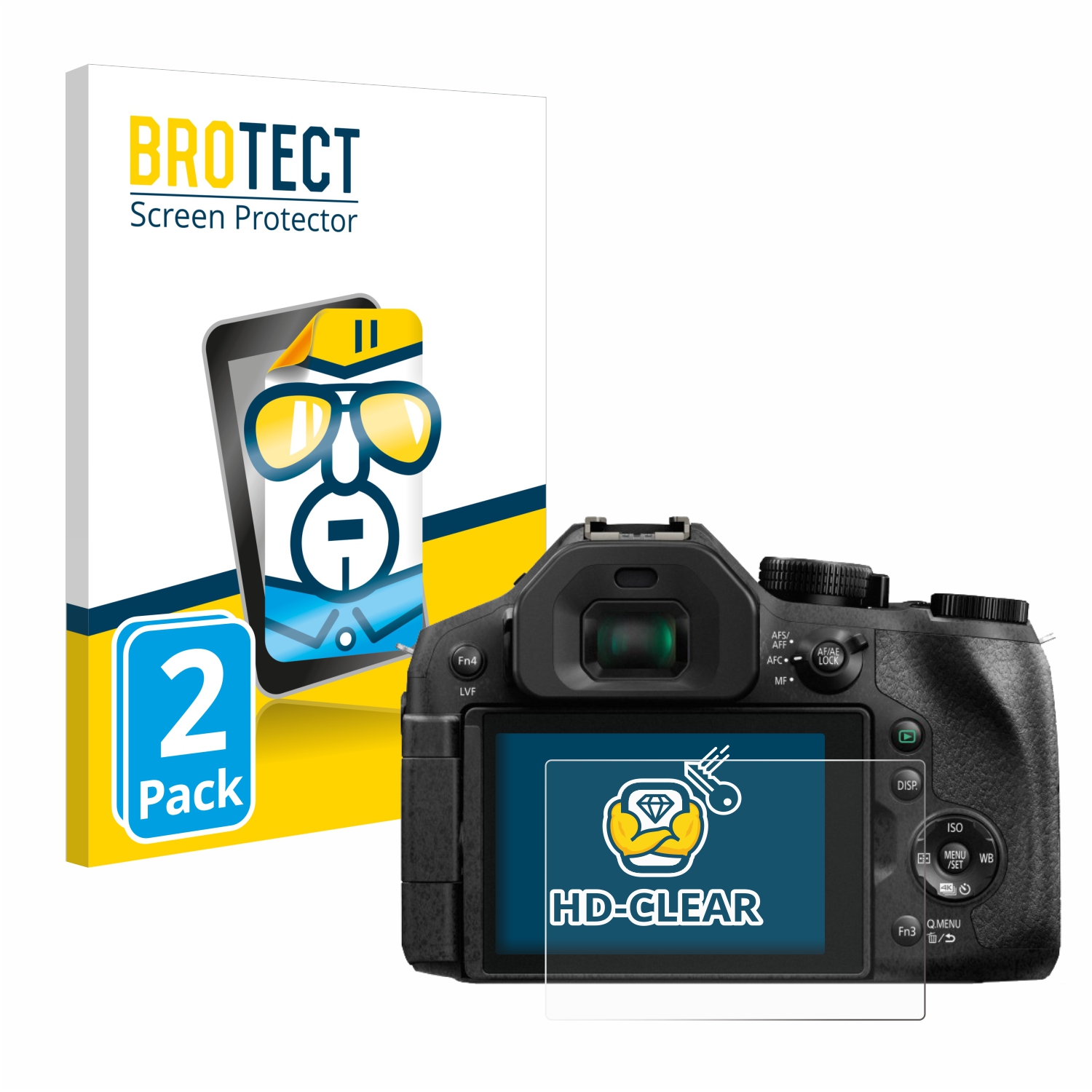 upscreen Scratch Protector Pantalla para Panasonic Lumix DMC-FZ300 Película