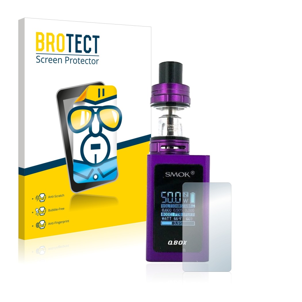2x Brotect Hd Clear Screen Protector For Smok Qbox Protectionfilms24 Com