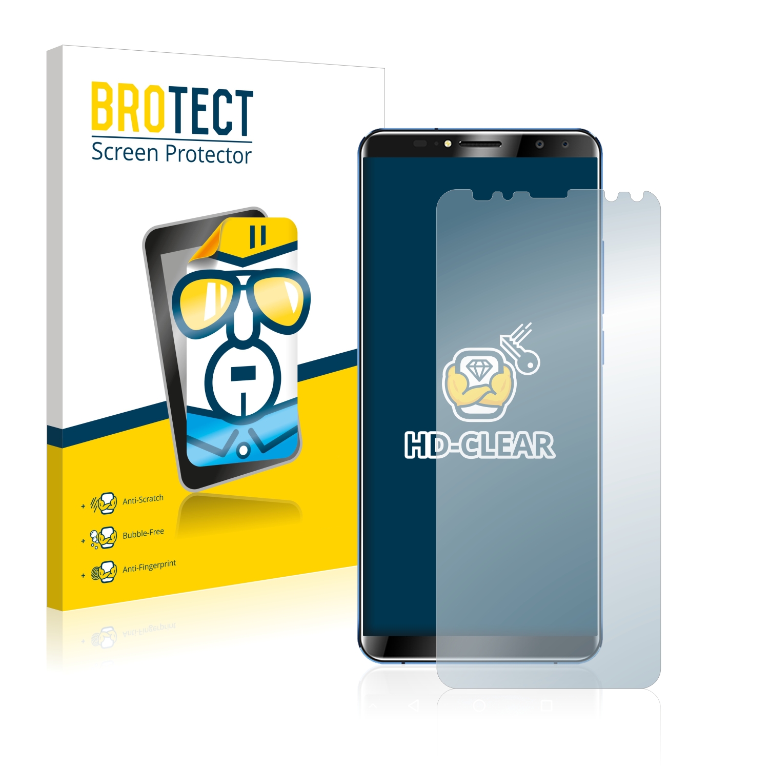 Brotect Protection Ecran Anti-Reflet Pour HP Envy X360 13-bfxxx - Film Mat