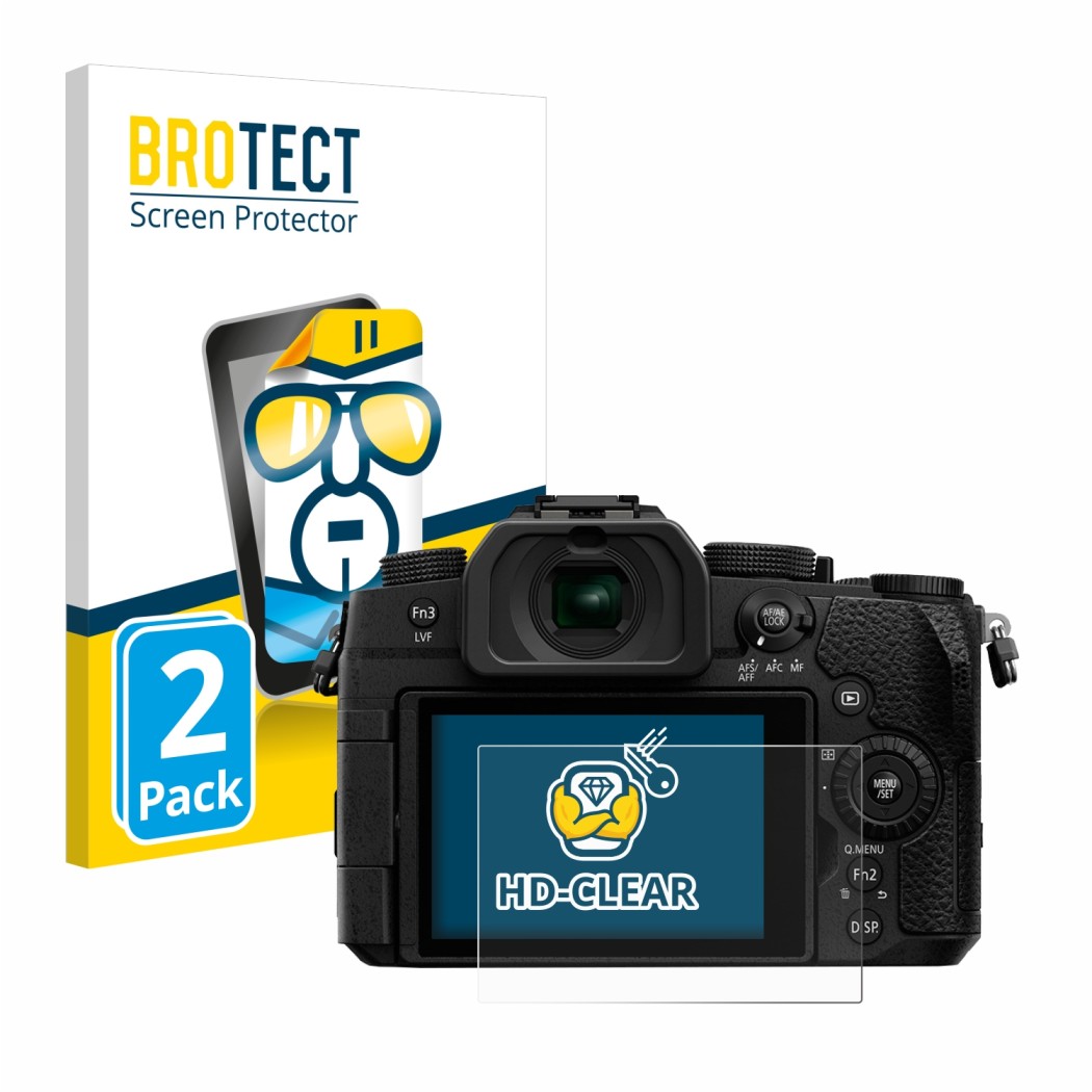 2x Brotect Hd Clear Displayschutzfolie Fur Panasonic Lumix Dc G91 Schutzfolien24 De