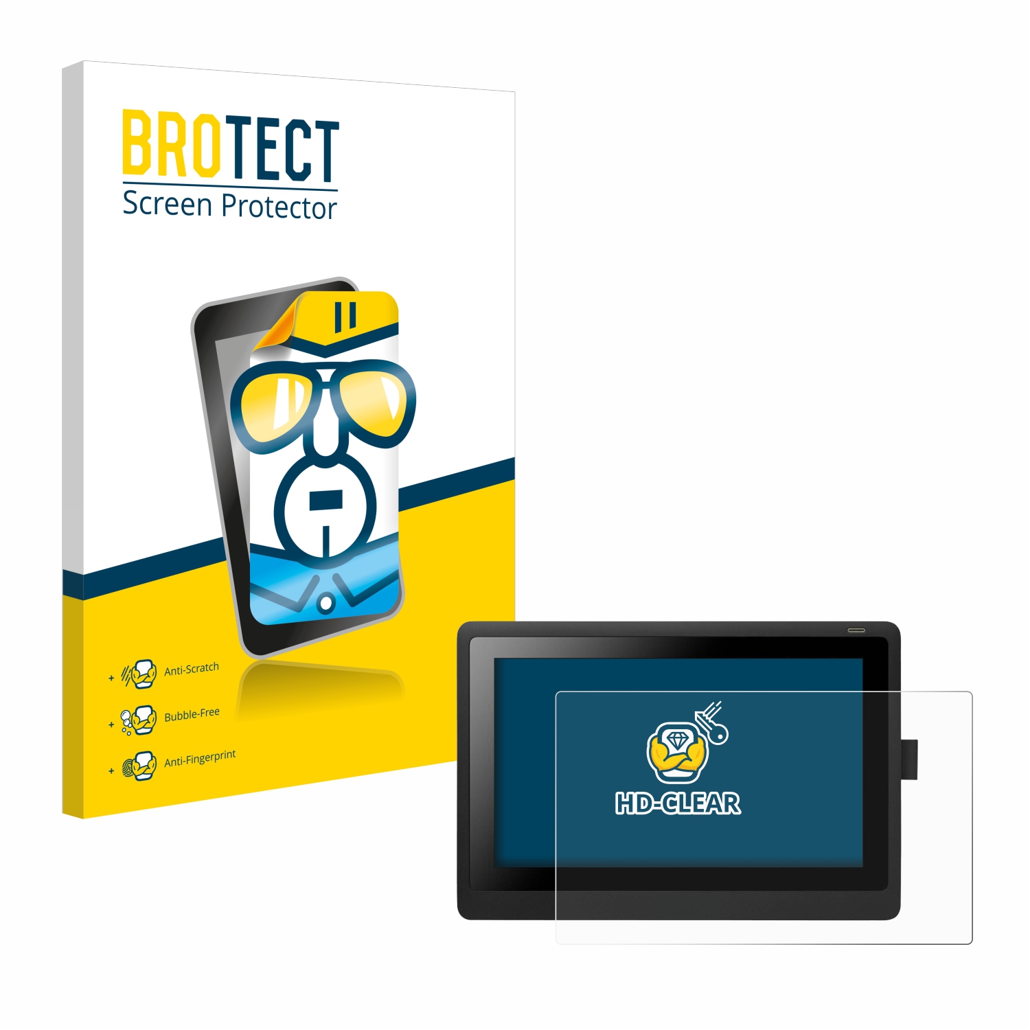 atFoliX Verre film protecteur pour Wacom CINTIQ Pro 13 9H Hybride-Verre