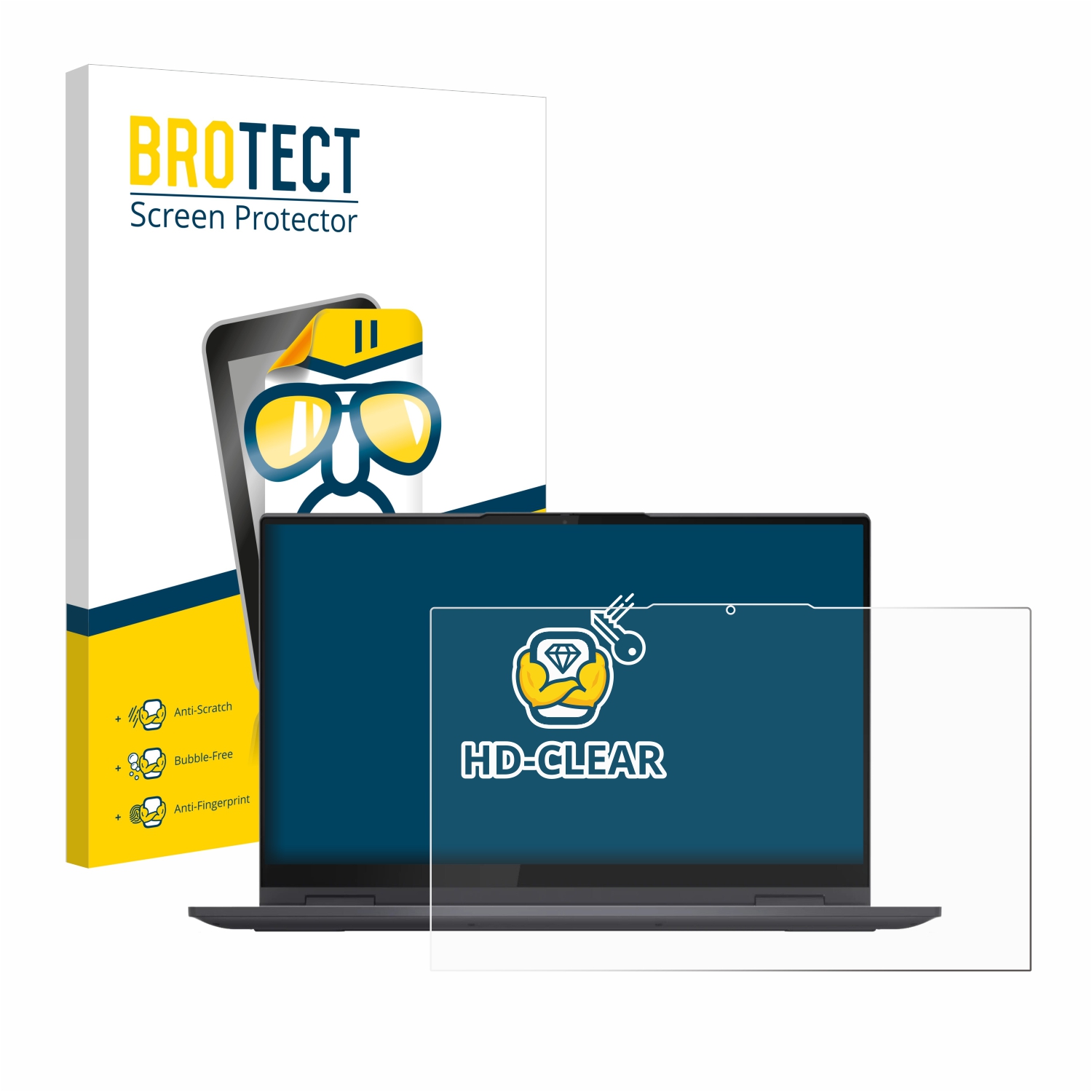 BROTECT HD-Clear Screen Protector for Lenovo Yoga 7i 15 BROTECT HD-Clear Screen Protector for Lenovo Yoga 7i 15