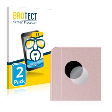 Front side of a product packaging with the brand logo BROTECT. Next to it is the device Samsung Galaxy Tab A8 LTE (ONLY Camera