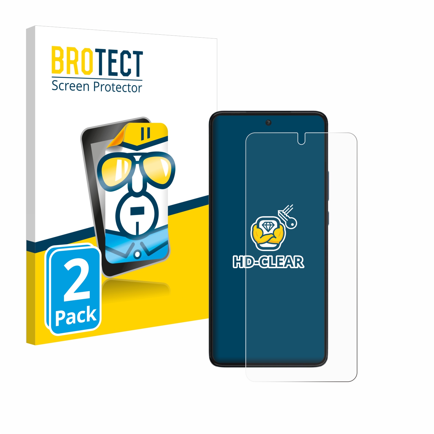 K-5 Film Protection Ultra Clair brotect 2-Pièces Protection Ecran Compatible avec Pentax K5