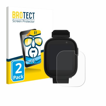 Parte frontale di una confezione del prodotto con il logo del marchio BROTECT. Accanto è raffigurato il dispositivo Xplora X6 