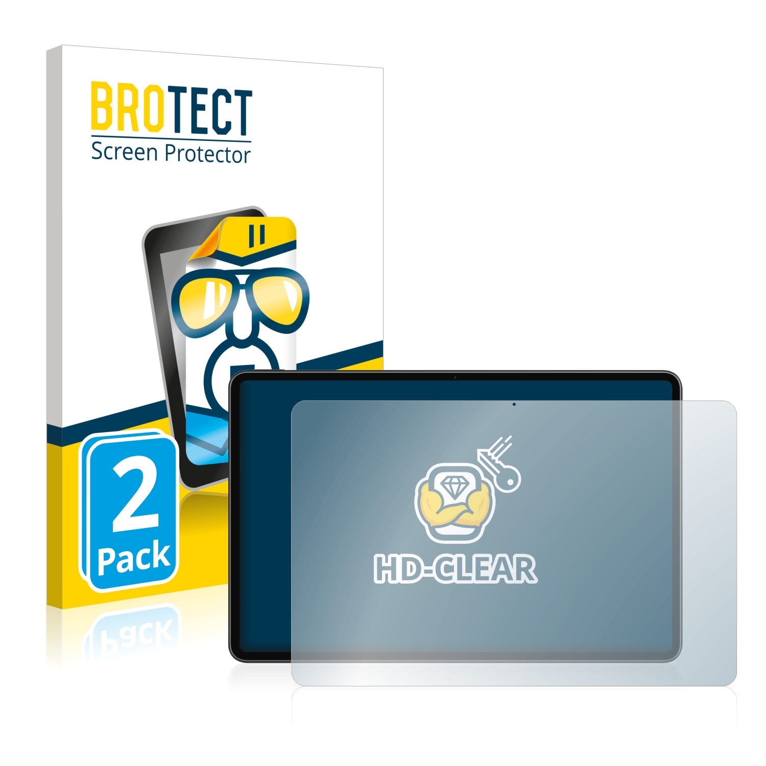 Protection écran BROTECT Pour HP ProBook X360 435 G10 - Film Ultra Transparent, Anti-rayures, Anti-empreintes - 10