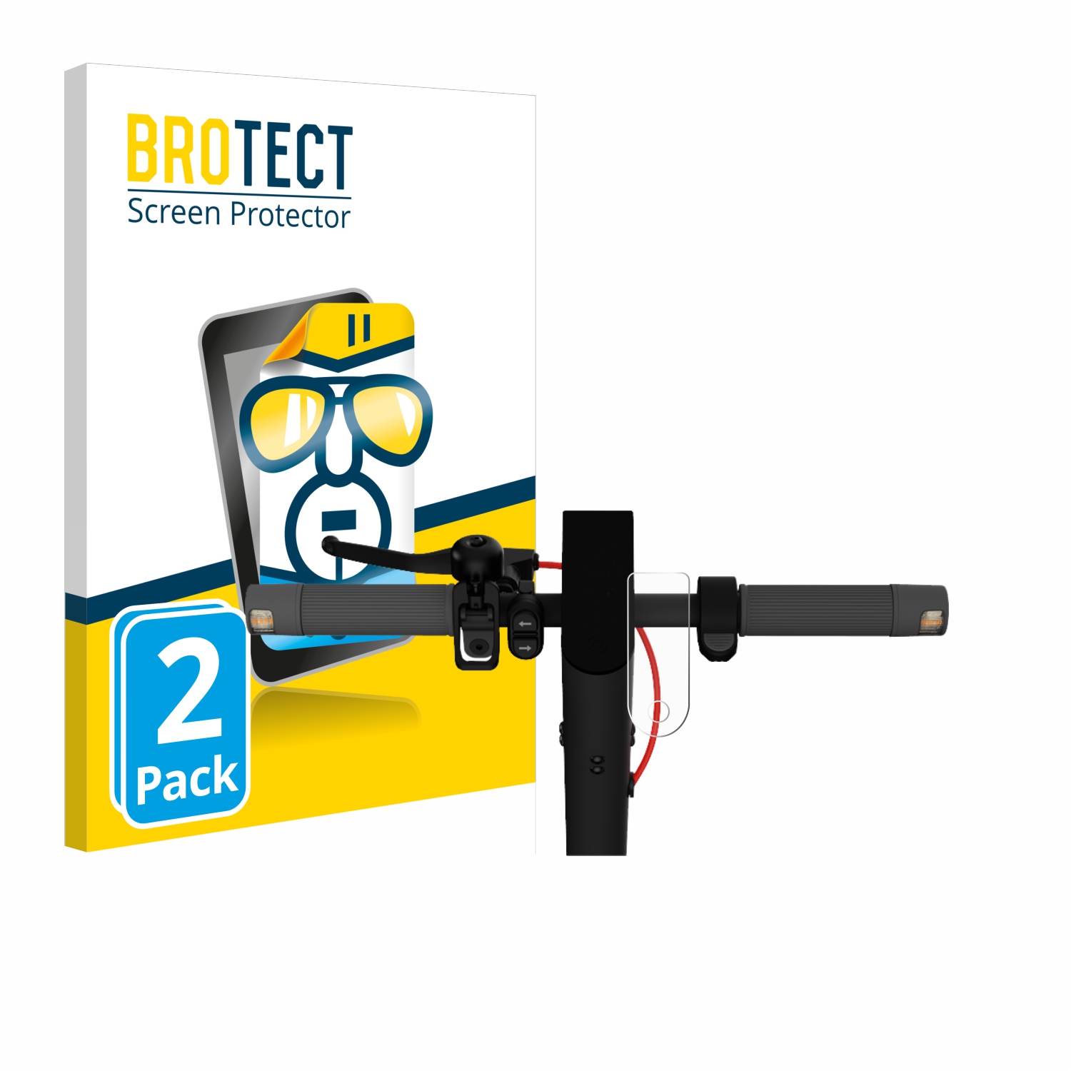 BROTECT Protector Pantalla Anti-Reflejos Para Xiaomi Mi 4 Pro (2da Gen.) (2 Unidades) Película Mate Anti-Huellas