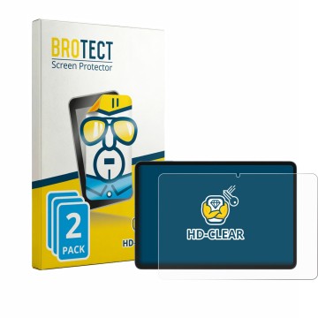 Face avant d’un emballage produit avec le logo de la marque BROTECT. À côté, l’appareil Doogee Tab G6 Pro est représenté avec 