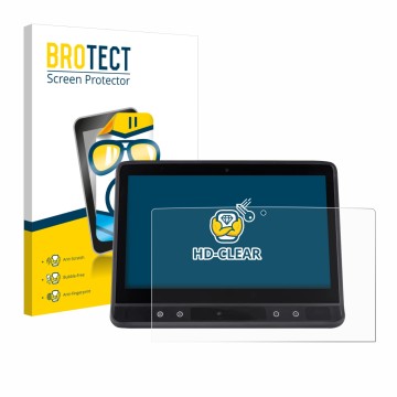 Vorderseite einer Produktverpackung mit dem Markenlogo BROTECT. Daneben ist das Gerät Tobii Dynavox TD I-16 mit dem zugehörige