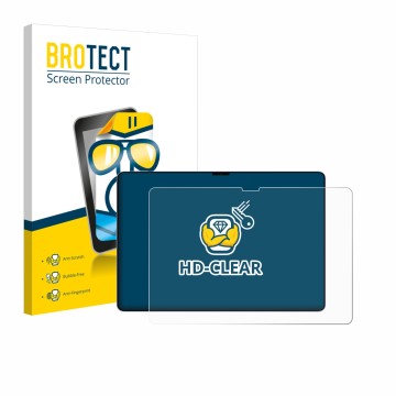 Face avant d’un emballage produit avec le logo de la marque BROTECT. À côté, l’appareil Xiaomi Pad 7 Ultra est représenté avec