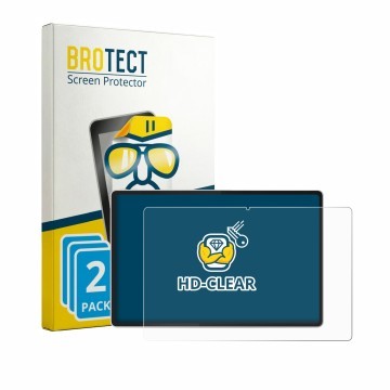 Vorderseite einer Produktverpackung mit dem Markenlogo BROTECT. Daneben ist das Gerät Lenovo Idea Tab Pro Gen 2 13