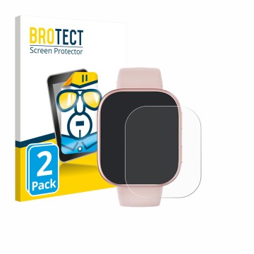 Face avant d’un emballage produit avec le logo de la marque BROTECT. À côté, l’appareil Mingtawn T8 1.83