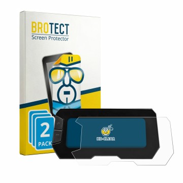 Parte frontale di una confezione del prodotto con il logo del marchio BROTECT. Accanto è raffigurato il dispositivo Honda CB12