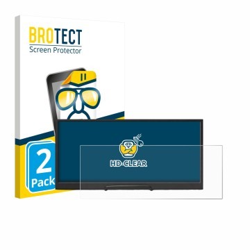 Parte frontal de un envase de producto con el logotipo de la marca BROTECT. Al lado se muestra el dispositivo Prechen HD-123 1