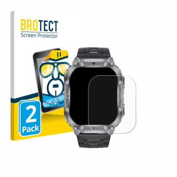 Face avant d’un emballage produit avec le logo de la marque BROTECT. À côté, l’appareil LIGE EF22 2