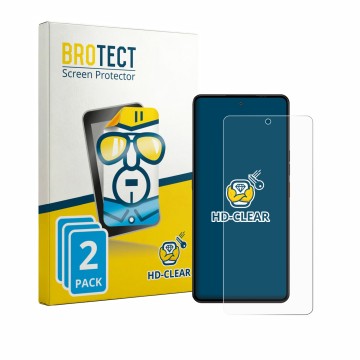 Parte frontale di una confezione del prodotto con il logo del marchio BROTECT. Accanto è raffigurato il dispositivo Gigaset GS