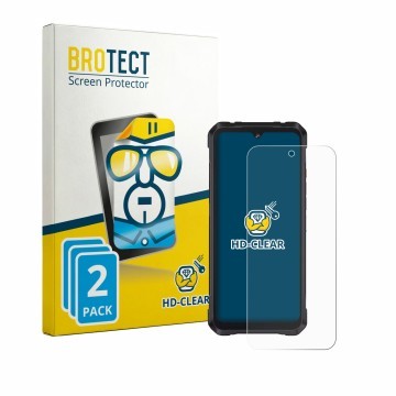 Face avant d’un emballage produit avec le logo de la marque BROTECT. À côté, l’appareil Cubot King Kong Power 5 est représenté