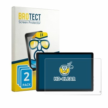 Parte frontal de un envase de producto con el logotipo de la marca BROTECT. Al lado se muestra el dispositivo Muisoo MSOKB1001