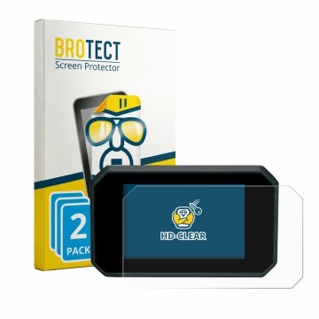 Parte frontale di una confezione del prodotto con il logo del marchio BROTECT. Accanto è raffigurato il dispositivo Suzuki GSX