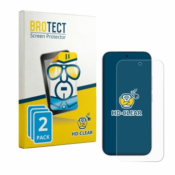 Parte frontale di una confezione del prodotto con il logo del marchio BROTECT. Accanto è raffigurato il dispositivo Xiaomi 17T