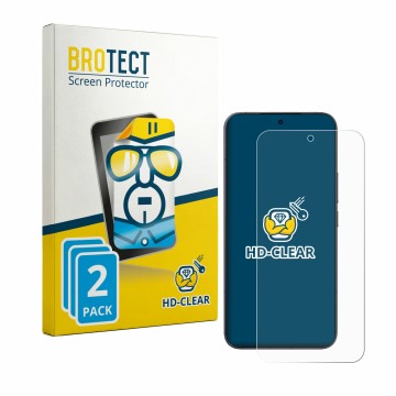 Parte frontale di una confezione del prodotto con il logo del marchio BROTECT. Accanto è raffigurato il dispositivo Xiaomi 17T