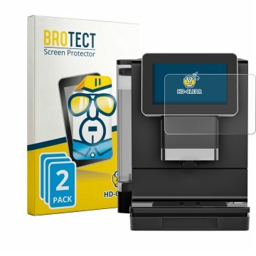 Parte frontale di una confezione del prodotto con il logo del marchio BROTECT. Accanto è raffigurato il dispositivo Nivona NIV