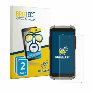 Vorderseite einer Produktverpackung mit dem Markenlogo BROTECT. Daneben ist das Gerät i.safe MOBILE IS540.M1 mit dem zugehörig