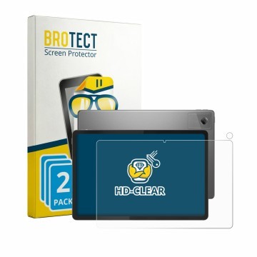 Vorderseite einer Produktverpackung mit dem Markenlogo BROTECT. Daneben ist das Gerät Lenovo Tab K12 ZAGJ0153SE (Display+Kamer