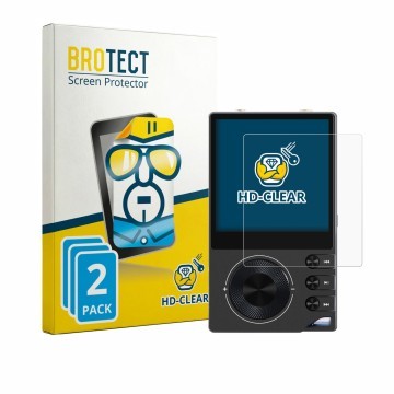 Face avant d’un emballage produit avec le logo de la marque BROTECT. À côté, l’appareil Surfans F20 Pro est représenté avec la