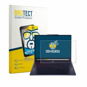 Face avant d’un emballage produit avec le logo de la marque BROTECT. À côté, l’appareil Lenovo Legion 7a Gen 11 16