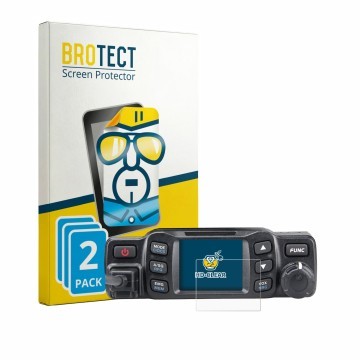Vorderseite einer Produktverpackung mit dem Markenlogo BROTECT. Daneben ist das Gerät Albrecht AE 5900 Mini mit dem zugehörige